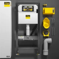 ᐉ Инсталляция для унитаза Viega Prevista Dry 771973 ✔️ фото | ⏩ Progreem.by