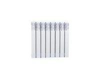 Радиатор алюминиевый SAS S500F 500/100, [10 секций]