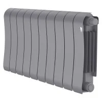 Радиатор биметаллический Royal Thermo Infinity 300 Silver Satin VR80 [10 секций]