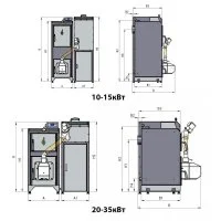 ᐉ Пеллетный котел Sakovich PELLET STANDART [25 кВт] ✔️ фото | ⏩ Progreem.by