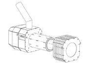 Фланец присоединительный для горелки Kipi Rotary 250 кВт