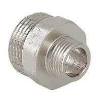 Ниппель переходной Valtec латунный 1/2"-3/8" Ниппель переходной Valtec латунный 1/2"-3/8"