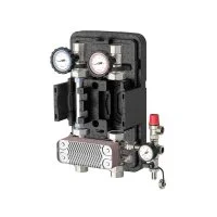 Насосная группа Varmega V-Flow, с теплообменником, нержавеющая сталь, без насоса VMPG13-252000 DN25, 20 пластин