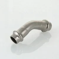 ᐉ Пресс-угольник 45° (раструб-раструб) из нержавеющей стали Valtec 35 мм ✔️ фото | ⏩ Progreem.by