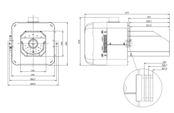 ᐉ Пеллетная горелка PellasX M Mini [35 кВт]  ✅ фото | PellasX ⭐ Progreem.by