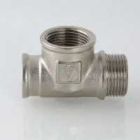 Тройник латунный Valtec с переходом на нар.р. 1/2" VTr.134 ᐉ Тройник латунный Valtec с переходом на нар.р. 1/2" VTr.134 ✔️ фото | ⏩ Progreem.by