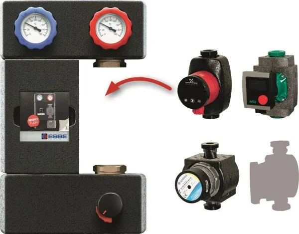 ᐉ Насосная группа ESBE Flexi GFF111 DN25 без насоса ✔️ фото | ⏩ Progreem.by