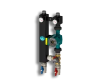 Насосная группа с трехходовым смесительным клапаном Север S 25/4