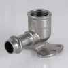 ᐉ Пресс-угольник (водорозетка) 90° из нержавеющей стали Valtec вн. р. 22 мм x 1/2 VTi.954.I.002204 ✅ фото | Valtec ⭐ Progreem.by