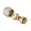 Соединитель коллекторный обжимной Valtec c накидной гайкой 16x1/2"