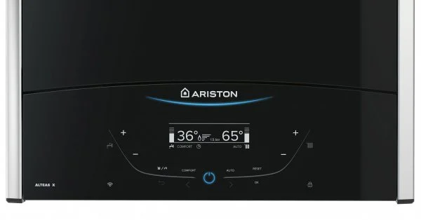 ᐉ Газовый котел Ariston ALTEAS X 24 CF двухконтурный атмосферный [24 кВт] ✔️ фото | ⏩ Progreem.by