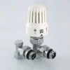 Комплект терморегулирующего оборудования для радиатора Valtec, угловой 1/2" ᐉ Комплект терморегулирующего оборудования для радиатора Valtec, угловой 1/2" VT.045.N.04 ✅ фото | Valtec ⭐ Progreem.by