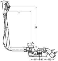 Сифон с переливом Viega Multiplex для ванны удлиненный, d52 мм, без накладки 111069 ᐉ Сифон с переливом Viega Multiplex для ванны удлиненный, d52 мм, без накладки 111069 ✔️ фото | ⏩ Progreem.by