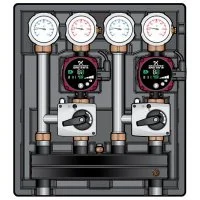 ᐉ Насосно-смесительный модуль Meibes Kombimix 2 x MKST- Alpha2L 15-60 [40 кВт] ✔️ фото | ⏩ Progreem.by