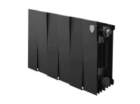 Радиатор биметаллический Royal Thermo PianoForte 200 Чёрный [6 секций]