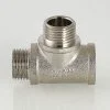 Тройник латунный Valtec с двумя переходами на нар.р. 1/2" ᐉ Тройник латунный Valtec с двумя переходами на нар.р. 1/2" VTr.133.N.0004 ✅ фото | Valtec ⭐ Progreem.by