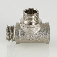 Тройник латунный Valtec с двумя переходами на нар.р. 1/2" ᐉ Тройник латунный Valtec с двумя переходами на нар.р. 1/2" ✔️ фото | ⏩ Progreem.by