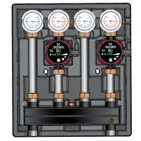 ᐉ Насосно-смесительный модуль Meibes Kombimix 2 x UK- Alpha2L 15-60 [40 кВт] ✔️ фото | ⏩ Progreem.by