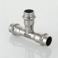 ᐉ Пресс-тройник из нержавеющей стали VALTEC 22 х 18 х 22 мм ✔️ фото | ⏩ Progreem.by