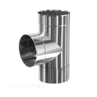 Тройник стального дымохода 90° d 300