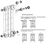 ᐉ Радиатор стальной трубчатый Rifar Tubog TUB 2180-04-D1 [4 секции] ✔️ фото | ⏩ Progreem.by