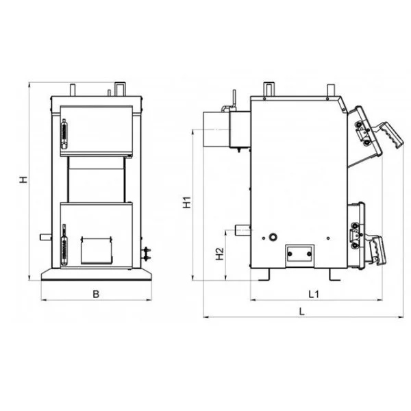 Твердотопливный котел Kronas EKO [16 кВт]