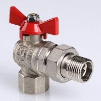 ᐉ Шаровой кран Valtec Base угловой с полусгоном 1/2 вн.-нар. ✔️ фото | ⏩ Progreem.by