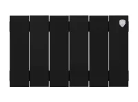 ᐉ Радиатор биметаллический Royal Thermo PianoForte 200 Чёрный [6 секций] ✔️ фото | ⏩ Progreem.by