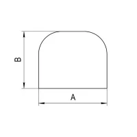 ᐉ Притопочный лист Ferrum 0.5 мм 500*1000 мм ✔️ фото | ⏩ Progreem.by