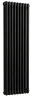 Радиатор стальной трубчатый Primoclima LAVA 2-1800-1738 боковое подключение [10 секций], черный матовый