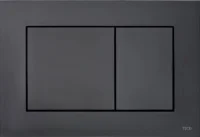 ᐉ Инсталяция для унитаза TECE 9400414 квадратная черная матовая хром кнопка ✔️ фото | ⏩ Progreem.by