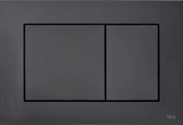 ᐉ Инсталяция для унитаза TECE 9400414 квадратная черная матовая хром кнопка ✔️ фото | ⏩ Progreem.by