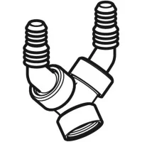 Двойной штуцер Geberit для шланга с обратным клапаном, белый 152.767.11.1 ᐉ Двойной штуцер Geberit для шланга с обратным клапаном, белый 152.767.11.1 ✔️ фото | ⏩ Progreem.by