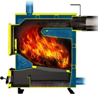 Твердотопливный котел Теплодар Куппер Практик 1.1 [14 кВт]