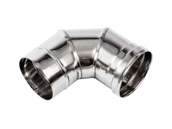 Колено стального дымохода 90° d 200