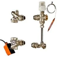 Насосно-смесительный узел без насоса Valtec DUAL 130 мм