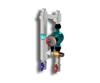 Насосная группа с термостатическим смесительным клапаном Север R-TS Smart 25/4 (Aisi)