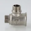 ᐉ Тройник латунный Valtec с двумя переходами на нар.р. 3/4"-3/4"-1/2" VTr.133.RN.050504 ✅ фото | Valtec ⭐ Progreem.by