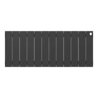 ᐉ Радиатор биметаллический Royal Thermo PianoForte 300 Чёрный [12 секций] ✔️ фото | ⏩ Progreem.by