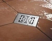 ᐉ Душевой трап Viega DN50 583217 с решеткой 100х100, хром [0.4 л/с] ✔️ фото | ⏩ Progreem.by