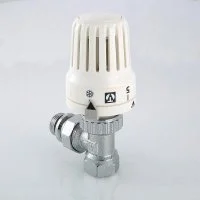 ᐉ Клапан с термостатической головкой Valtec для радиаторов, угловой 1/2" ✔️ фото | ⏩ Progreem.by