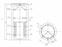 ᐉ Буферная емкость Sunsystem PBS 300 ✔️ фото | ⏩ Progreem.by