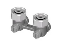 Арматура угловой формы для двухтрубной системы Kermi x-net 3/4