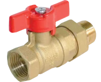 ᐉ Кран шаровой БАЗ "американка" Ду25 А31 1” прямой рычаг ✔️ фото | ⏩ Progreem.by