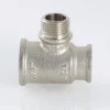ᐉ Тройник латунный Valtec с переходом на нар.р. 3/4"-3/4"-1/2" VTr.132.RN.050504 ✅ фото | Valtec ⭐ Progreem.by