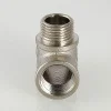 Тройник латунный Valtec с двумя переходами на нар.р. 3/4" ᐉ Тройник латунный Valtec с двумя переходами на нар.р. 3/4" VTr.133.N.0005 ✅ фото | Valtec ⭐ Progreem.by