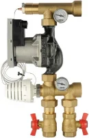 Насосно-смесительный узел Herz Simple с насосом Wilo PARA, умный дом