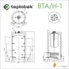 ᐉ Буферная емкость "Бак в баке" Теплобак ВТА/Н-1 [1500/270 л]  ✅ фото | Теплобак ⭐ Progreem.by