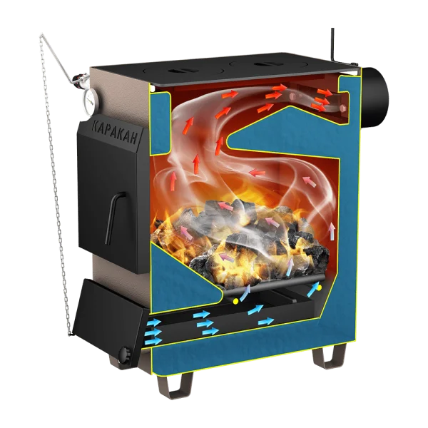 Твердотопливный котел СТЭН "Каракан" 14ТПЭ-3 [14 кВт]