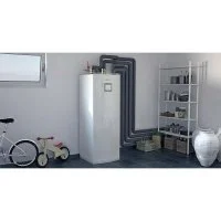 ᐉ Воздушно-водяной тепловой насос BOSCH AWM 5-9 напольный ✔️ фото | ⏩ Progreem.by